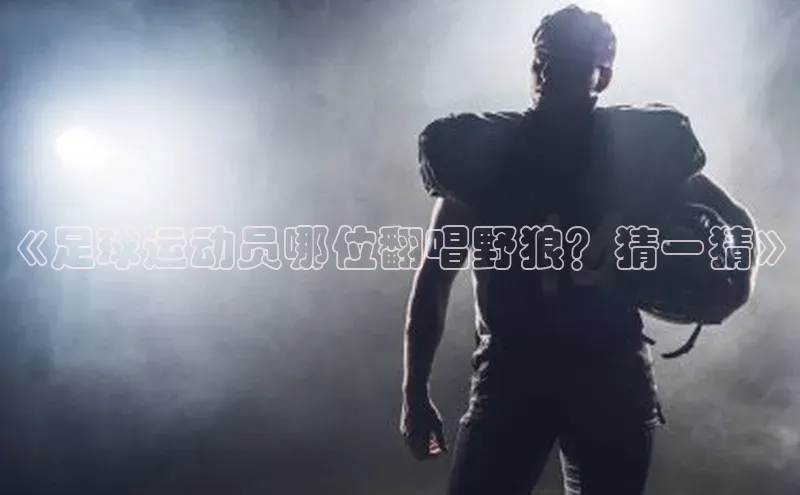 mile米乐m6官网百度翻译App《足球运动员哪位翻唱野狼？猜一猜》